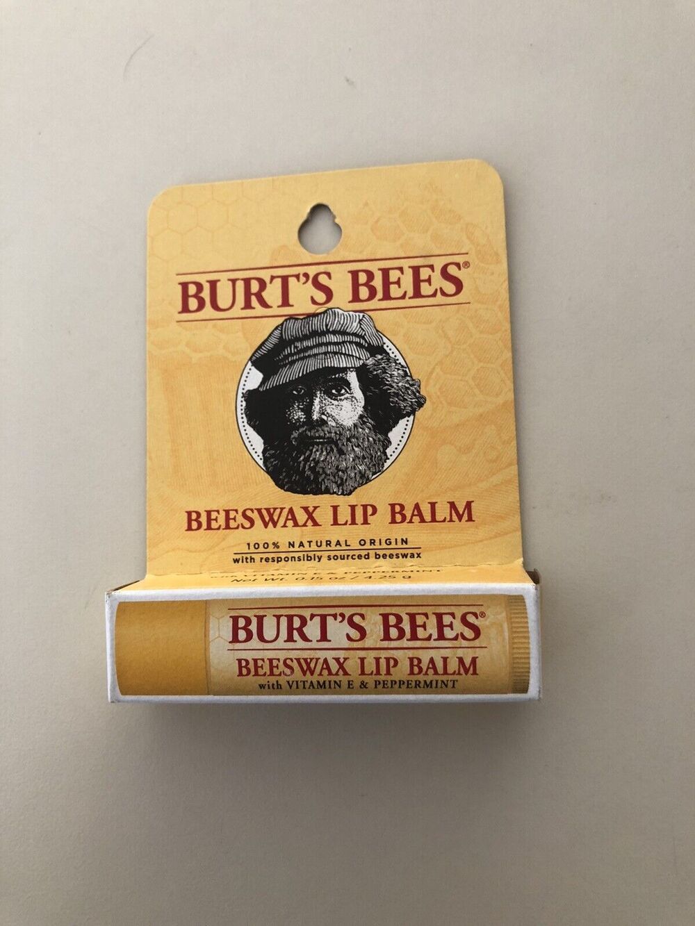 Burt's Bees Beeswax Lip Balm (Single Pack)